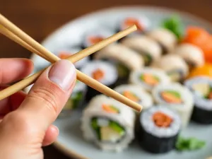 Jak trzymać pałeczki: poradnik dla początkujących w jedzeniu sushi