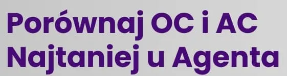 Porównaj OC na Najtaniej u Agenta